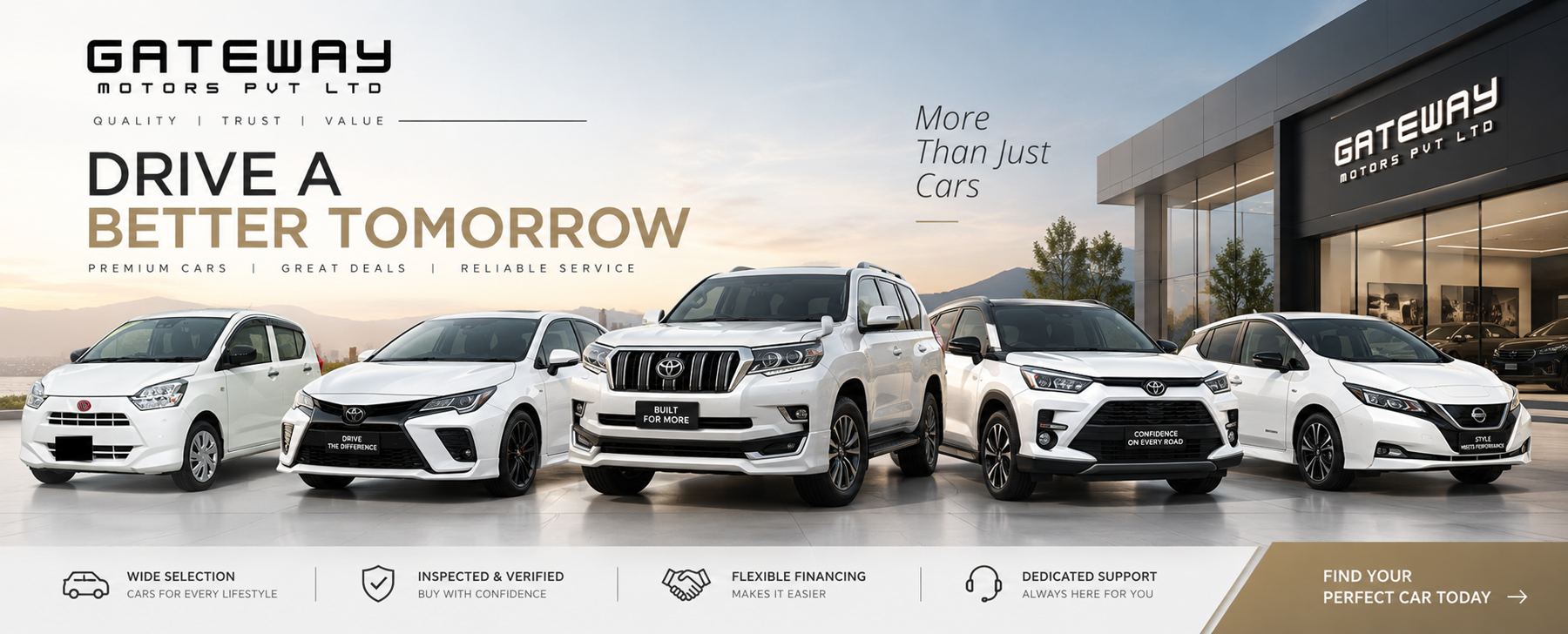 Gateway Motors Pvt Ltd — Drive a Better Tomorrow
